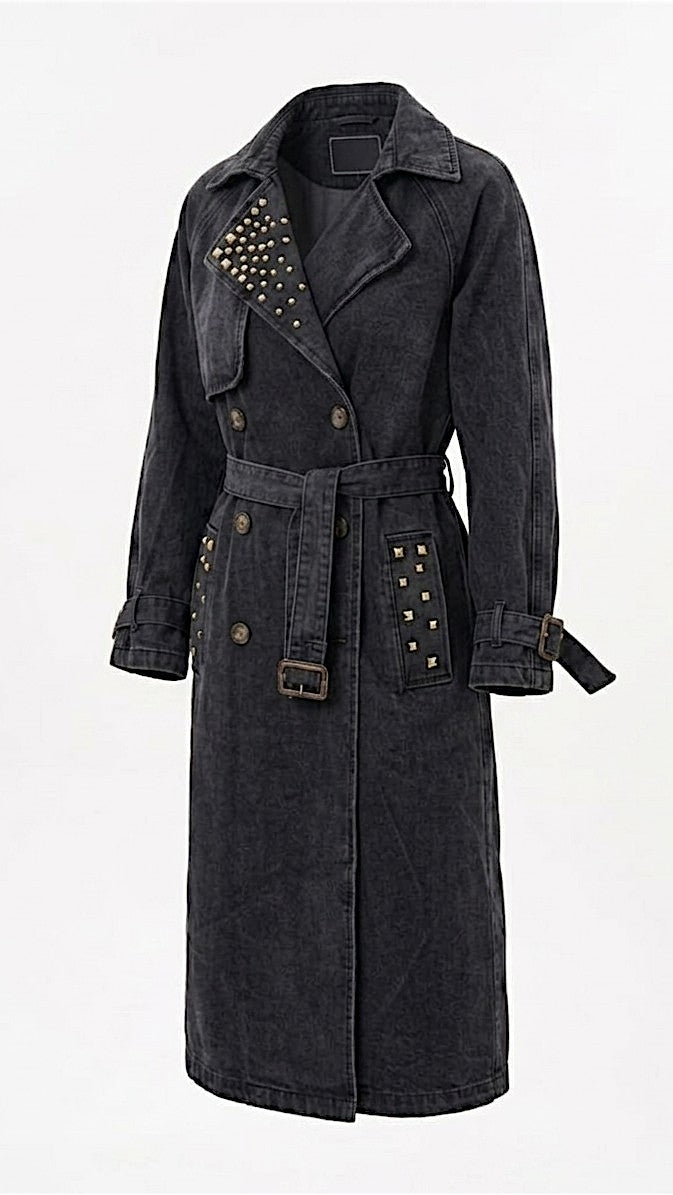 DENIM TRENCH - ALTEREGO