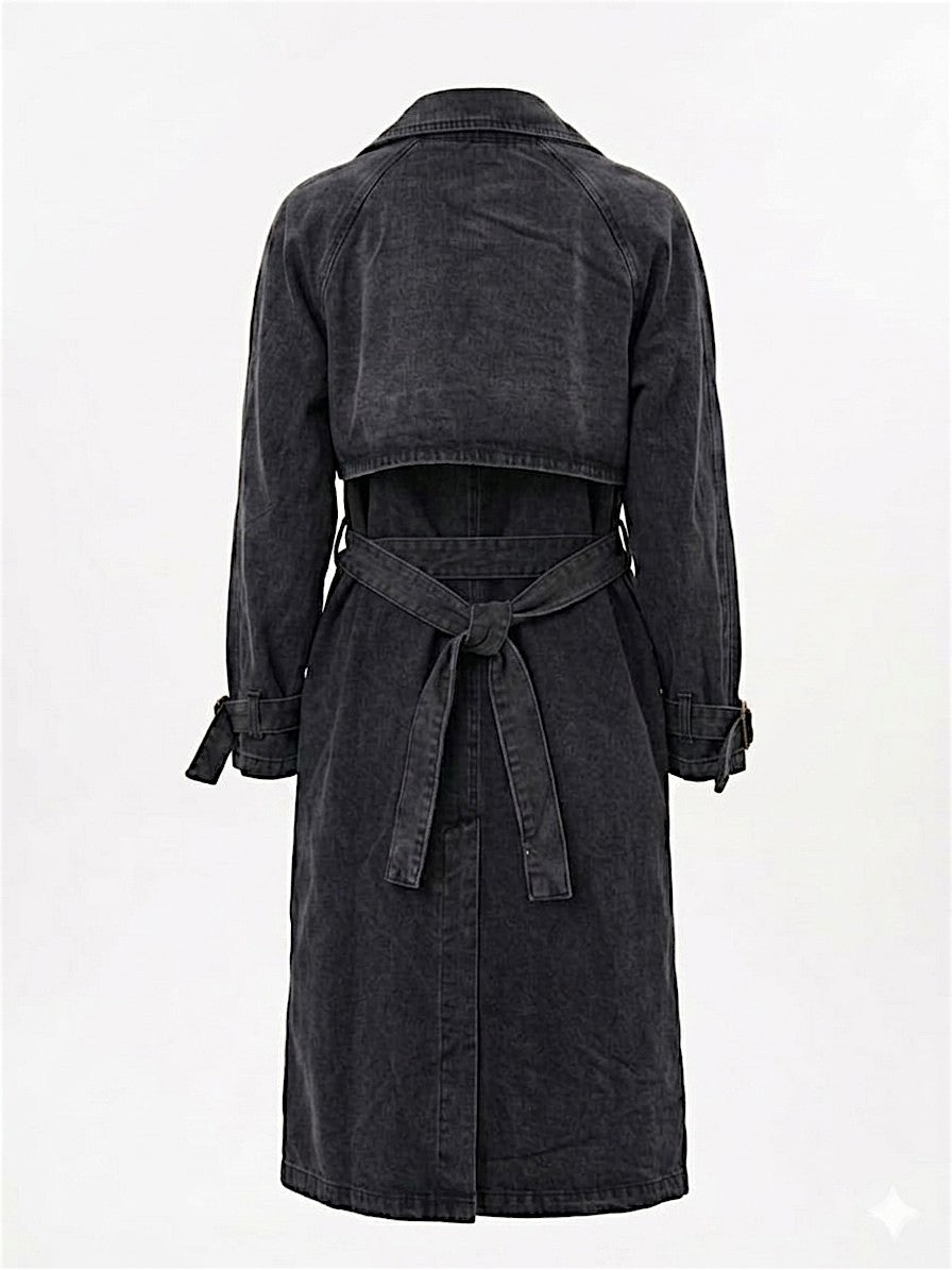 DENIM TRENCH - ALTEREGO